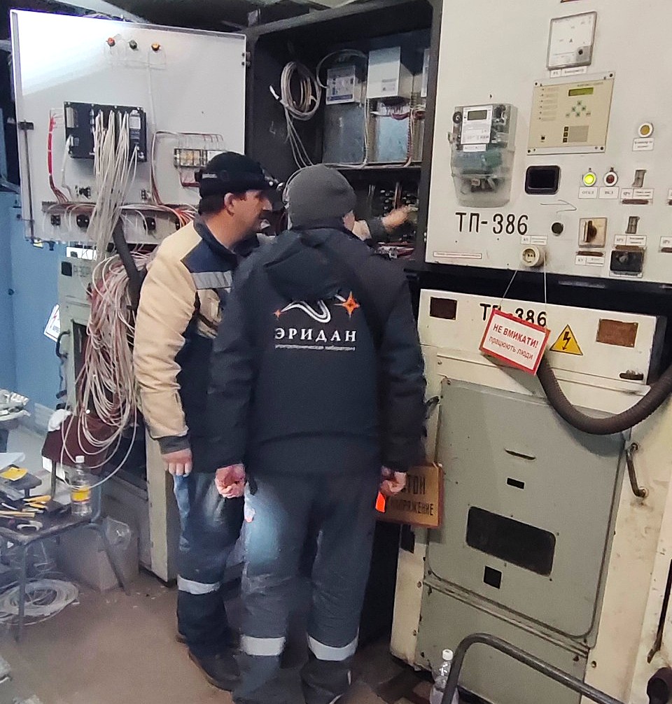 Испытания ТП в Мариуполе