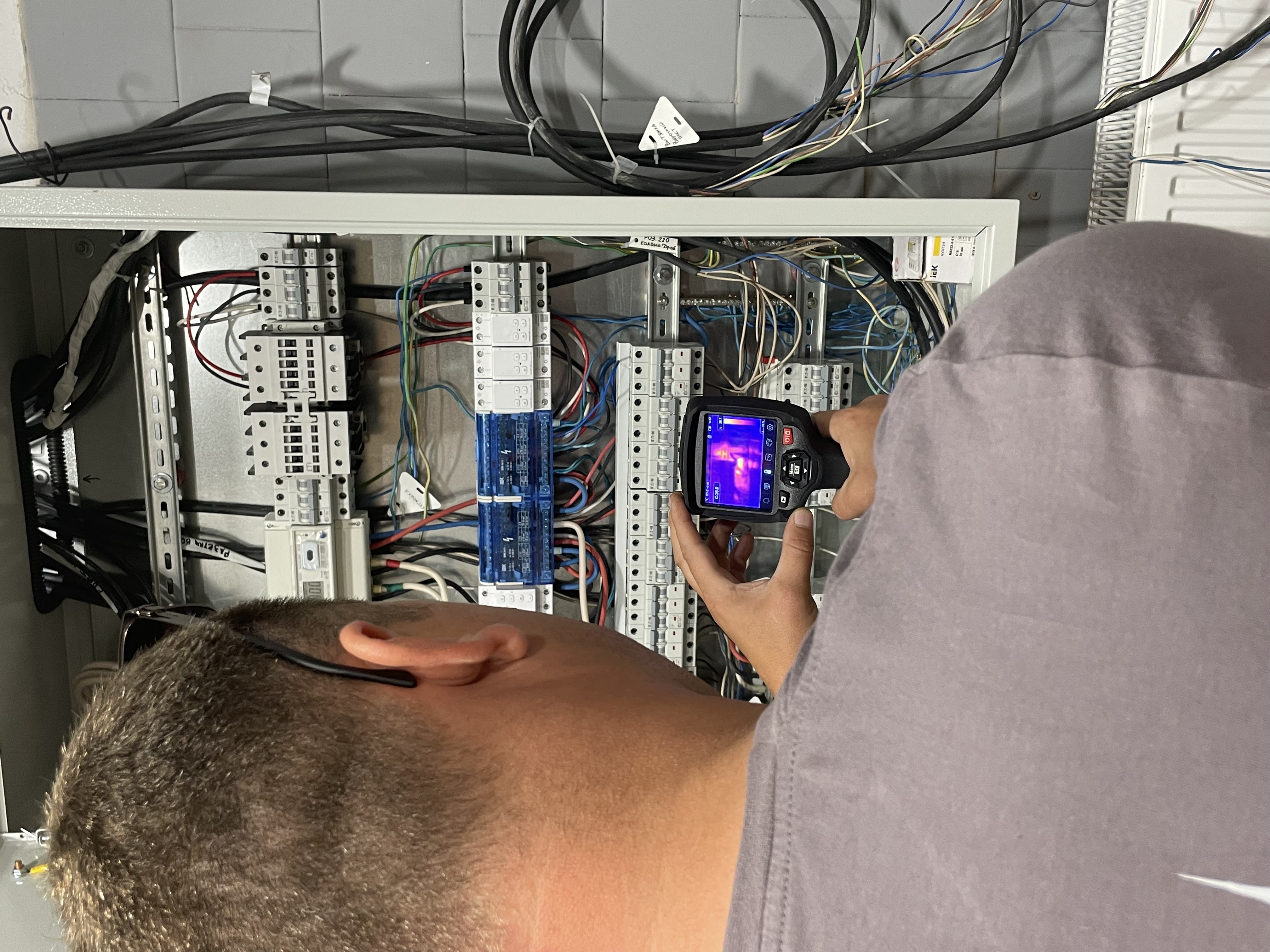 Тепловизионный контроль электрооборудования специалистом ЭТЛ Эридан